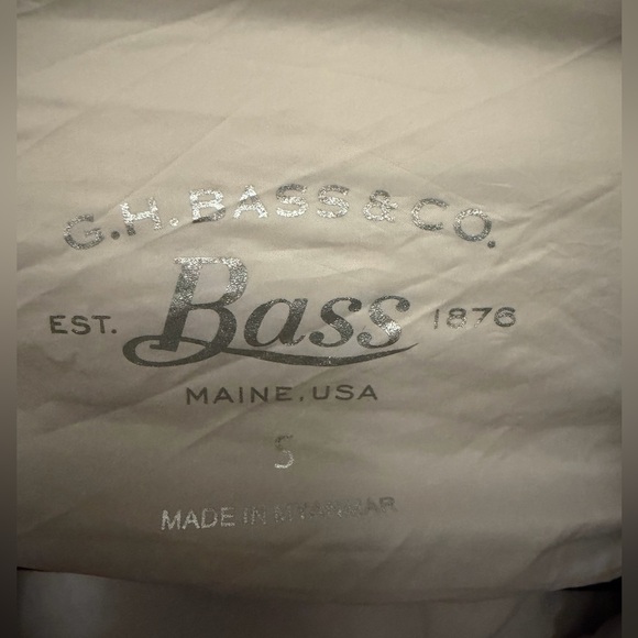 GH Bass Womens Sz S Down Burgundy/Purple Long Puffer Jacket Cinched Waist Warm - Picture 8 of 9